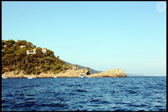 Le domaine du Cap Nègre dans le Var, propriété des Bruni-Tedeschi, été 2010.