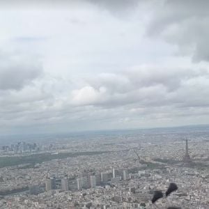 Alain-Fabien Delon immortalise sa virée en hélicoptère sur Instagram ce mardi 15 avril 2025 (Capture d'écran).