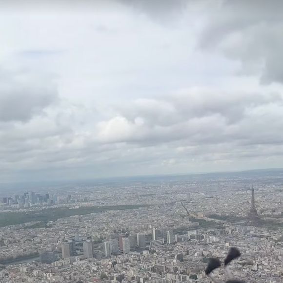 Alain-Fabien Delon immortalise sa virée en hélicoptère sur Instagram ce mardi 15 avril 2025 (Capture d'écran).