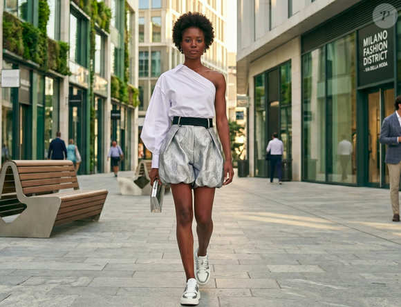 Le bubble short rejoint ainsi d’autres pièces fortes de l’été 2026 comme le bermuda tailleur, ou encore les ballerines rétro 

Tendance Bubble Short