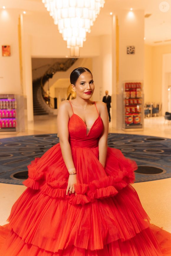 Exclusif - L'influenceuse Poupette Kenza (Kenza Benchri) à l'hôtel "Martinez" lors du 76ème Festival International du Film de Cannes, France, le 19 mai 2023. © Da Silva-Perusseau/Bestimage