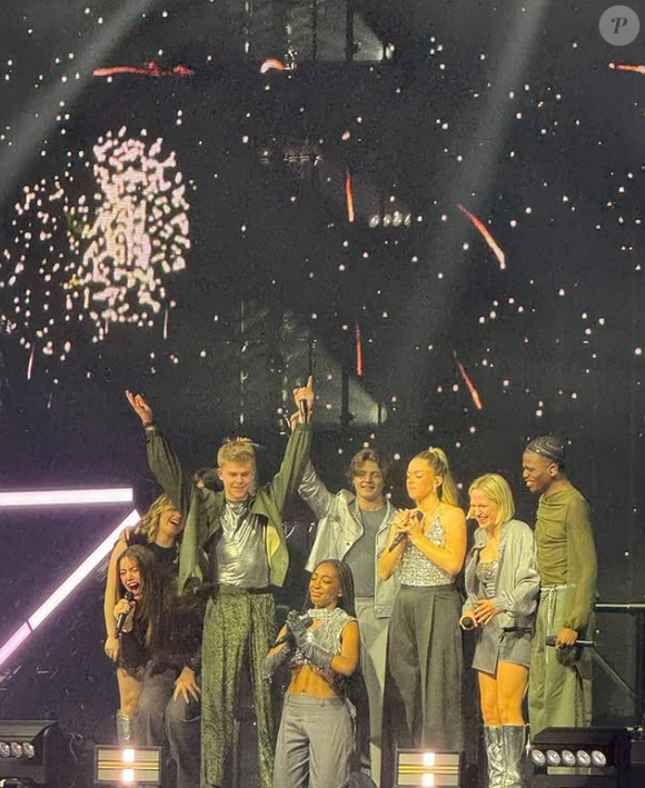 Ebony victime d'attaques racistes lors d'un concert de la tournée Star Academy. Instagram