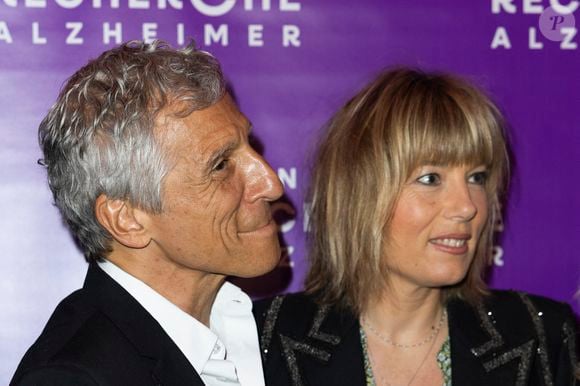 Nagui et sa femme Mélanie Page au Photocall du Gala de la Fondation Recherche Alzheimer placée sous le signe de l'émotion et du partage avec un concert unique sur le thème "2 générations chantent pour la 3ème" à l'Olympia à Paris le 17 mars 2025.

© Olivier Borde - Bertrand Rindoff/Bestimage