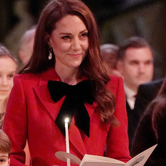 Kate Middleton lors de la cérémonie de chants de Noël Together At Christmas à l'abbaye de Westminster à Londres, Angleterre, Royaume-Uni, le 9 décembre 2024. Photo par Aaron Chown/PA Wire/ABACAPRESS.COM