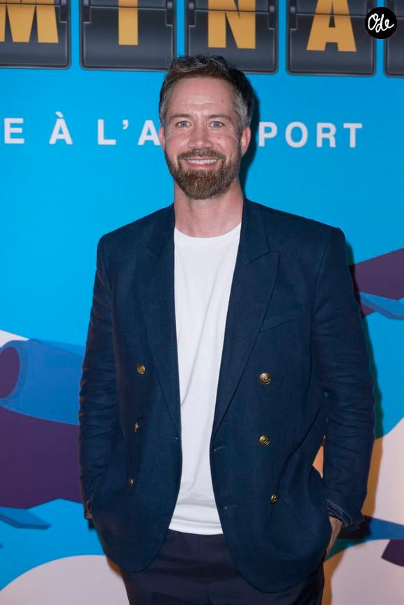 Emmanuel Moire - Soirée de la nouvelle série "Terminale" sur la plage de l'Hôtel Majestic lors de la 7ème saison de "CanneSeries" à Cannes le 5 avril 2024. © Christophe Aubert via Bestimage