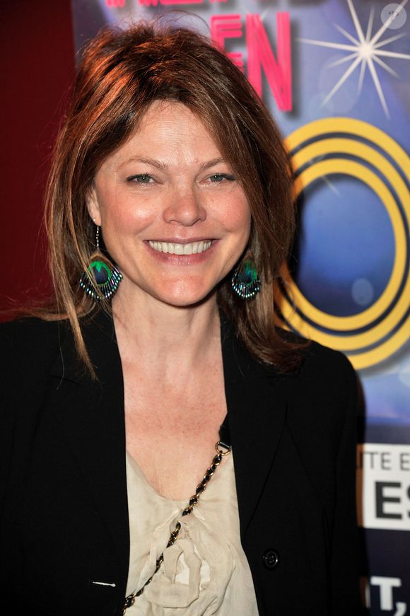 Alexandra Kazan à la Générale de la pièce de théâtre "Rendez-vous en boîte" au théâtre de La Gaîté Montparnasse à Paris, le 7 avril 2014. Bestimage