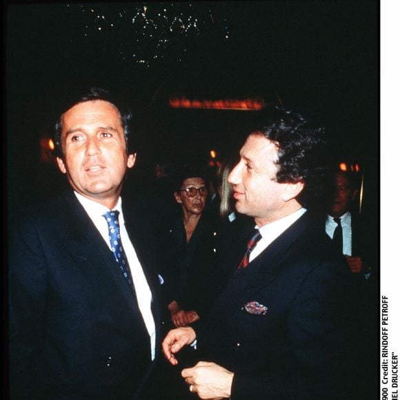 Michel Drucker et son frère Jean Drucker.
Crédit : Herve - Rindoff / Bestimage