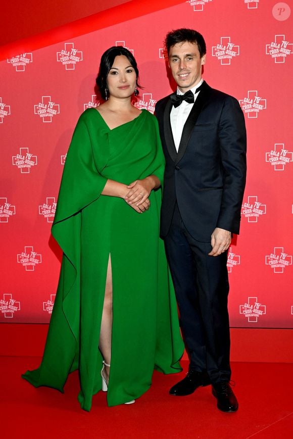 Louis et Marie Ducruet - 76ème Bal de la Croix Rouge dans la salle des Etoiles à Monaco le 12 juillet 2025. © Bruno Bebert/Bestimage