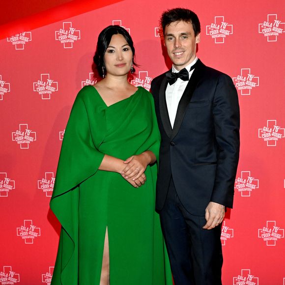 Louis et Marie Ducruet - 76ème Bal de la Croix Rouge dans la salle des Etoiles à Monaco le 12 juillet 2025. © Bruno Bebert/Bestimage