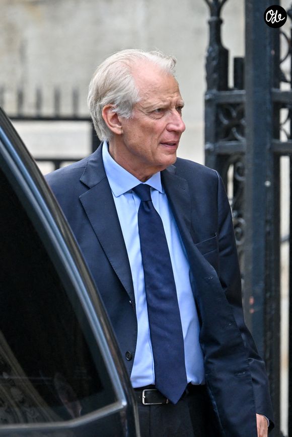 Dominique de Villepin aux funérailles de B. Chirac à la basilique Sainte-Clotilde à Paris (7e) le 12 juin 2026. L’ancienne première dame de France est décédée le 5 juin 2026 à l’âge de 93 ans. 
© Jacovides / Liewig / Bestimage