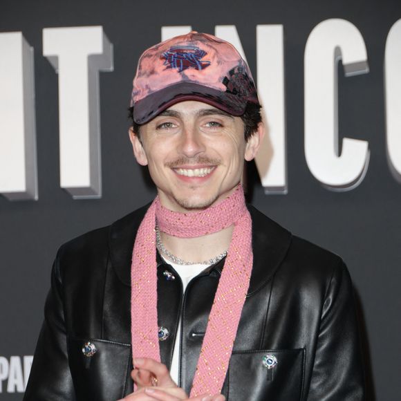 Timothée Chalamet - Avant-première du film "Un parfait inconnu" au Grand Rex à Paris le 15 janvier 2025. © Coadic Guirec/Bestimage