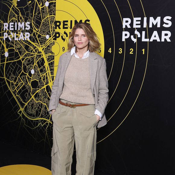 Alice Taglioni (membre du jury compétition) lors de la 5ème édition de Reims Polar, festival international du film policier, à Reims le 3 avril 2025.
© Denis Guignebourg / Bestimage