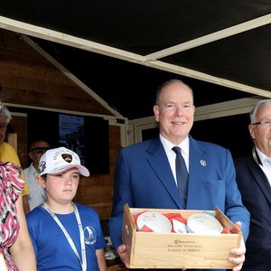Le prince Albert II de Monaco - Cérémonie d'ouverture de la 6ème édition des Rencontres des Sites Historiques Grimaldi de Monaco, et remise des Trophées aux Officiels le 14 juin 2025.
© Caudia Albuquerque / Bestimage