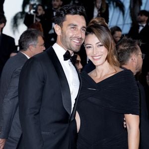 Rachel Legrain-Trapani et son mari Valentin Léonard - Montée des marches du film " L'abandon " lors du 79ème Festival International du Film de Cannes, le 13 mai 2026. 

© Olivier Borde / Bestimage
