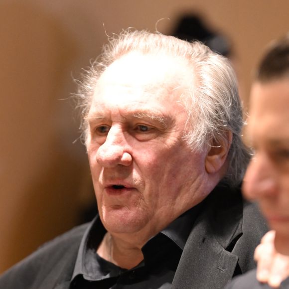 Gérard Depardieu - Interruption de séance au procès de Gérad Depardieu accusé d'avoir agressé sexuellement deux femmes lors du tournage du film "Les volets verts" de Jean Becker.
© Perusseau / Clovis / Bestimage