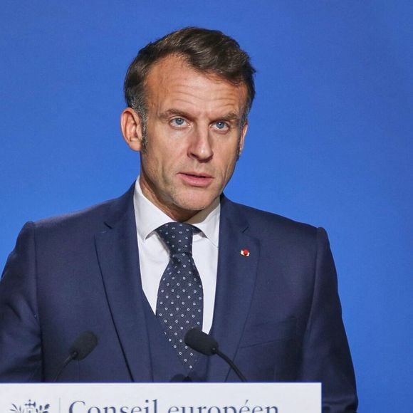 Sommet européen à Bruxelles le 19 décembre 2025. Emmanuel Macron, président de la France.
Crédit : Imago/PsnewZ/Bestimage