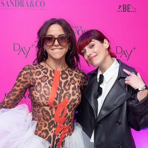 Exclusif - Sandra Sisley , Jennifer Ayache lors d'une soirée  à la suite Sandra & Co lors du Festival International des Séries de Cannes, Canneseries Saison 8, à l’hôtel JW Marriott Cannes le 25 avril 2025.

© Aurelio Stella / William Sanches Tavares / Bestimage