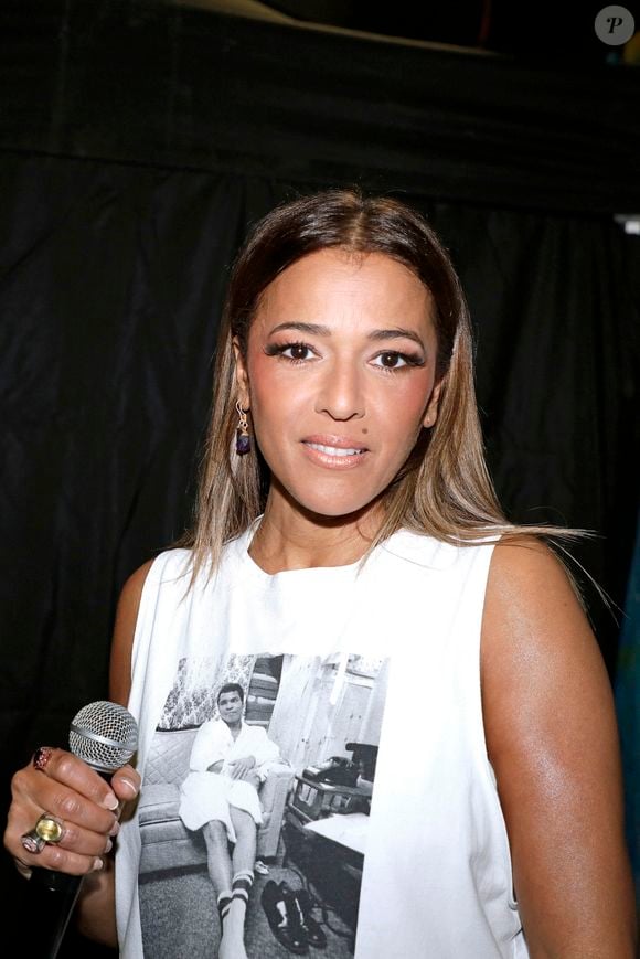Exclusif - La chanteuse Nadiya - Backstage - Enregistrement de l'émission "Génération Hit Machine Vol. 2" au Dôme de Paris, les 8 et 9 novembre 2022, diffusée sur W9 le 31 janvier 2023
© Cédric Perrin / Bestimage