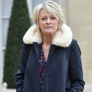 Sophie Davant lors des 30 ans du Téléthon pendant une réception au palais de l'Elysée à Paris, le 30 janvier 2017. © Giancarlo Gorassini/Bestimage