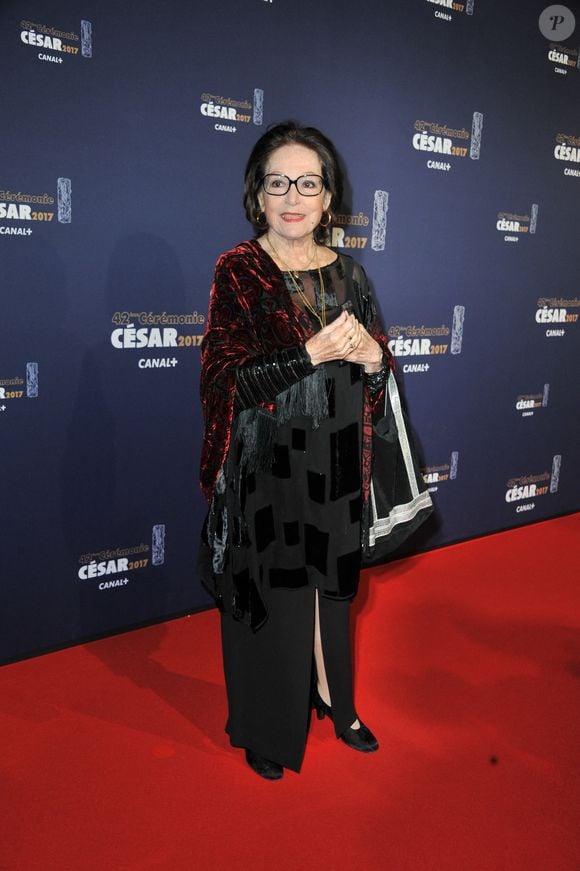 Nana Mouskouri lors de la 42e cérémonie annuelle des César du cinéma qui s'est tenue à la salle Pleyel à Paris, en France, le 24 février 2017. Photo par Alban Wyters/ABACAPRESS.COM