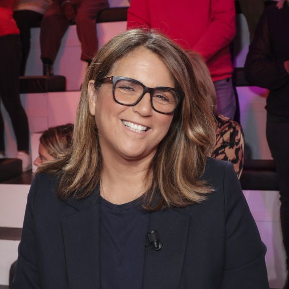 Exclusif - Valérie Bénaïm, sur le plateau de l’émission « TPMP » présentée par C.Hanouna et diffusée en direct sur C8, Paris, France, le 23 septembre 2024. © Jack Tribeca / Bestimage
