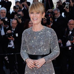 Marina Foïs - Montée des marches du film « The Mastermind » lors du 78ème Festival International du Film de Cannes, au Palais des Festivals à Cannes. Le 23 mai 2025
© Jacovides-Moreau / Bestimage
