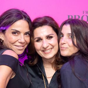 Exclusif - Sandra Sisley, Raphaelle La Maman et Gaelle Constantini lors d'une soirée  à la suite Sandra & Co lors du Festival International des Séries de Cannes, Canneseries Saison 8, à l’hôtel JW Marriott Cannes le 25 avril 2025.

© Aurelio Stella / William Sanches Tavares / Bestimage