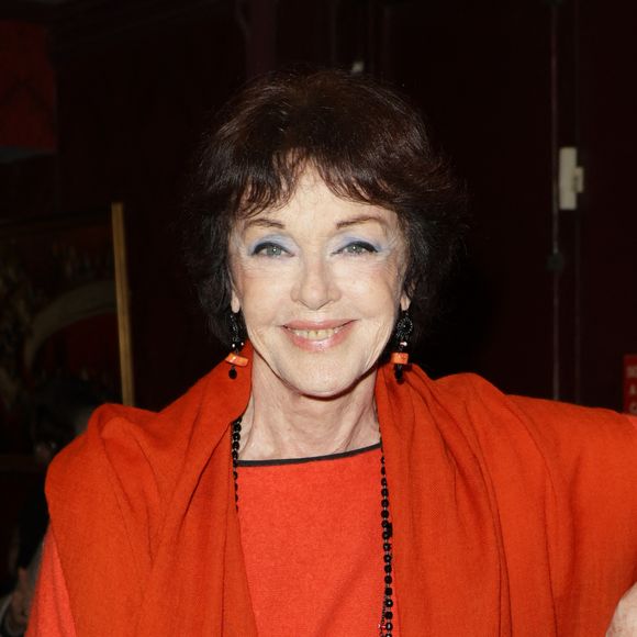 Anny Duperey lors de la cérémonie de remise du Prix du Brigadier et dévoilement de la plaque commémorative en hommage / mémoire à Myriam Feune de Colombi (directrice du Theatre Montparnasse de 1984-2021) au théâtre Montparnasse à Paris, France, le 12 décembre 2024. Le prix est attribué par un jury de professionnels du monde du théâtre à leurs pairs. © Coadic Guirec/Bestimage