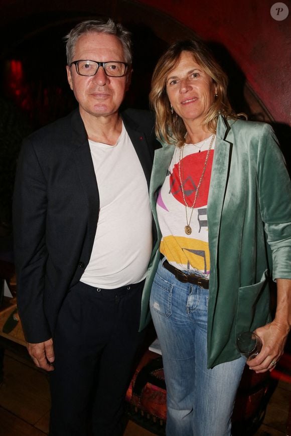 Thierry Rey et Virginie Couperie-Eiffel lors du lancement du livre de Guy Drut Champions Inoubliables au Buddha-Bar a Paris, France, le 19 Octobre 2021. Photo by Jerome Domine/ABACAPRESS.COM
