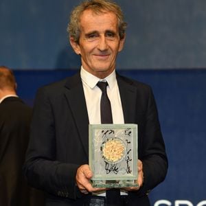 Alain Prost, récompensé pour l'ensemble de sa carrière, Prix de la légende 2019, durant la soirée des Sportel Awards 2019 au Grimaldi Forum à Monaco le 22 octobre 2019. Photo par Bruno Bebert/Bestimage