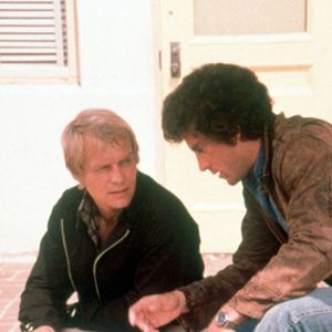 Mort de l'acteur David Soul à 80 ans, qui incarnait Hutch dans la série "Starsky et Hutch" - Archive - David Soul - "Starsky and Hutch" (1975) TV series 1975-1979 (saison 1) David Soul (Ken 'Hutch' Hutchinson), Paul Michael Glaser (David Starsky) . © MPP via Bestimage