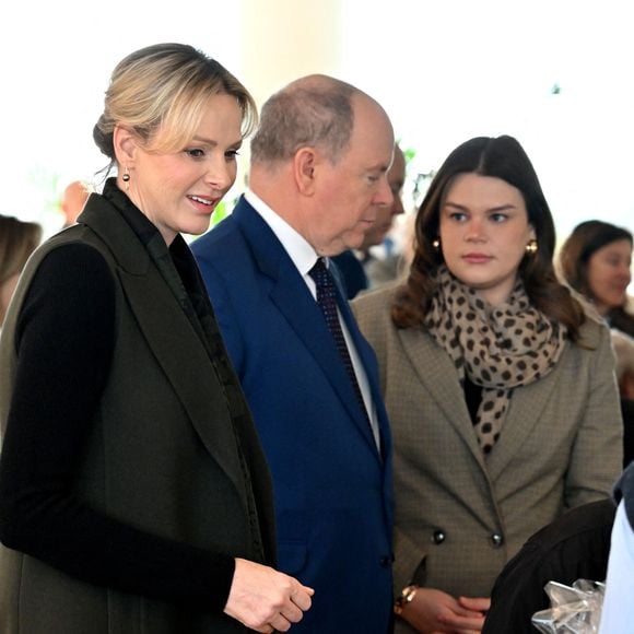 Lors de cet événement, les parents de Jacques et Gabriella ont également pu retrouver Camille Gottlieb 

Le prince Albert II de Monaco, sa femme la princesse Charlene et Camille Gottlieb ont remis les traditionnels colis de Noël aux aînés monégasques dans la meeting room du Yacht Club de Monaco dans le cadre de festivités de fin d'année de la Principauté de Monaco, le 12 décembre 2024. © Bruno Bebert/Pool Monaco/Bestimage