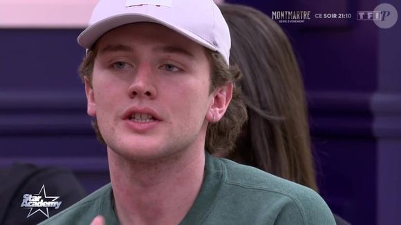 Bastiaan dans la quotidienne de la Star Academy, le 20 octobre 2025 sur TF1