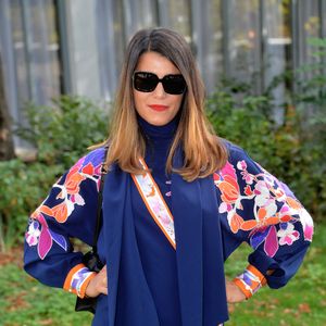 Exclusif - Karine Ferri  - People au défilé de mode PAP printemps-été 2020 "Leonard" à Paris le 27 septembre 2019 © Veeren / Christophe Clovis / Bestimage