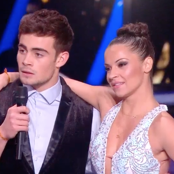 Clément Rémiens et Denitsa Ikonomova lors des quarts de finale de "Danse avec les stars 9" (TF1), le 17 novembre 2018.

Photo : TF1
