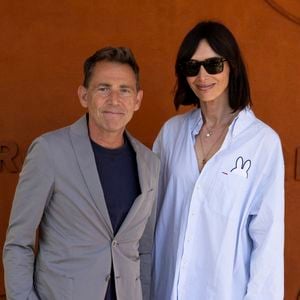 Géraldine Maillet et Daniel Riolo au village lors des Internationaux de France de Tennis de Roland Garros 2025. Paris, le 30 mai 2025.
© Moreau / Jacovides / Bestimage