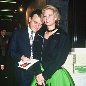 Archives - Jean Charles Castelbajac et son ex-épouse Catherine (Kate) lors d'une soirée pour la lutte contre la sida en 1992.