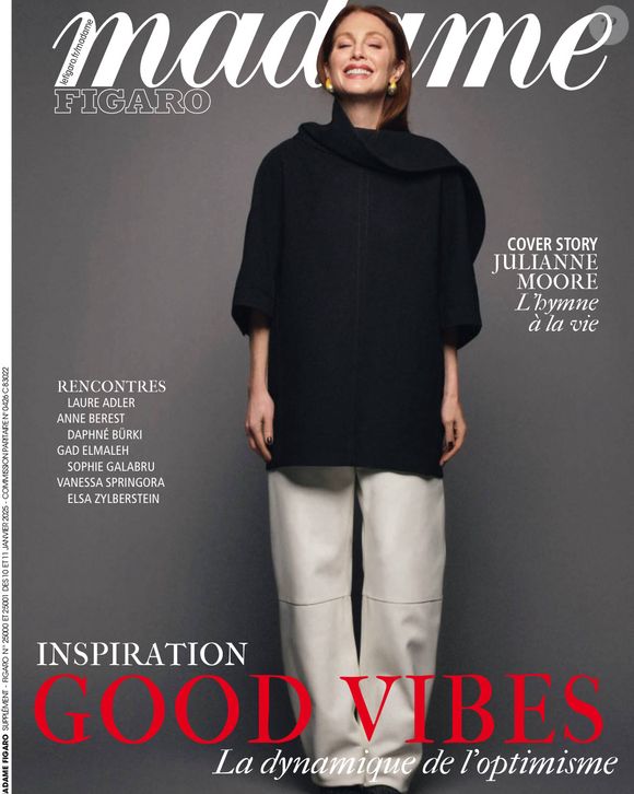 Une de Madame Figaro du 10 janvier 2025.
