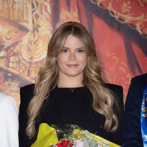 Camille Gottlieb assiste à l'ouverture du 48ème Festival International du Cirque de Monte-Carlo, à Monaco, le 16 janvier 2026. © Olivier Huitel/Poo Monaco/Bestimage