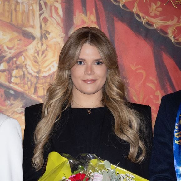 Camille Gottlieb assiste à l'ouverture du 48ème Festival International du Cirque de Monte-Carlo, à Monaco, le 16 janvier 2026. © Olivier Huitel/Poo Monaco/Bestimage