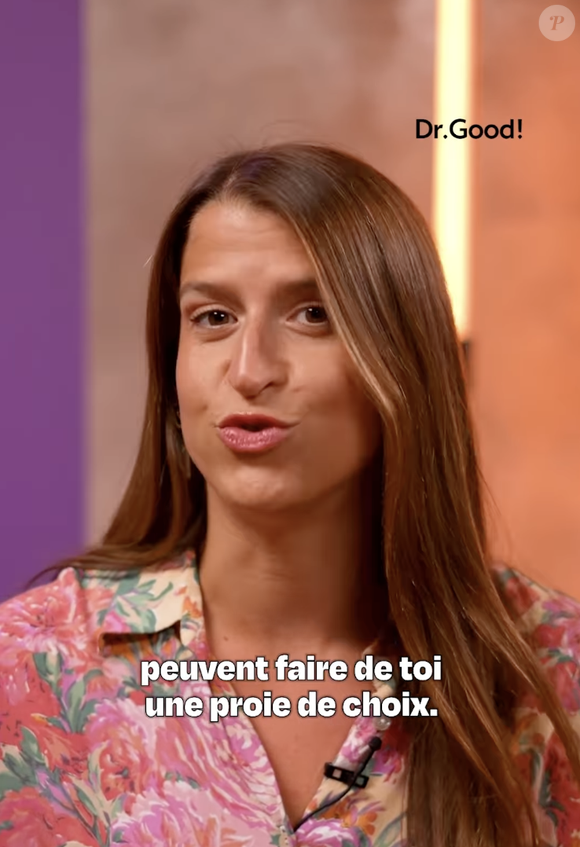Elle évoque le sujet des moustiques l'été. 
Marion Bettiol, la rédactrice en chef de Dr. Good!