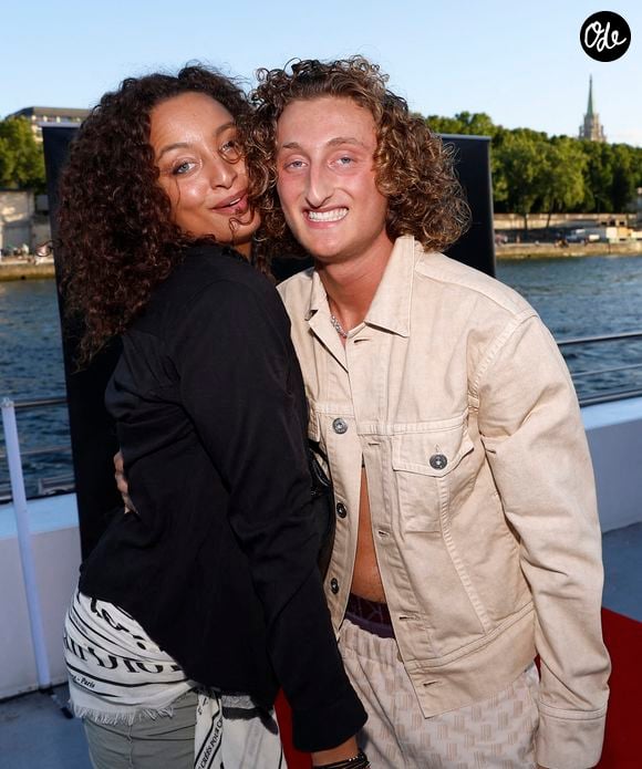 Exclusif - Joalukas Noah, sa soeur Eleejah lors de la soirée d'anniversaire de Joalukas Noah, fils de Yannick Noah et Isabelle Camus, pour ses 18 ans à Paris le 10 juin 2022. © Cyril Moreau / Bestimage