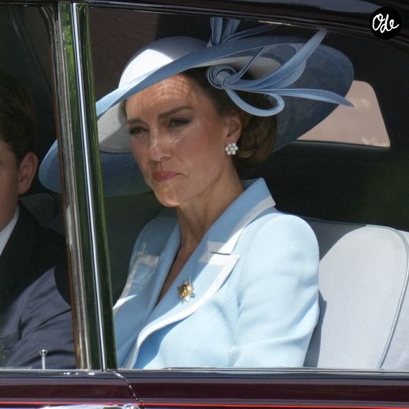 Catherine (Kate) Middleton, princesse de Galles - Des membres de la famille royale assistent à la parade « Trooping the Colour » au palais de Buckingham, à Londres, au Royaume-Uni, le 13 juin 2026.

© Julien Burton / Bestimage