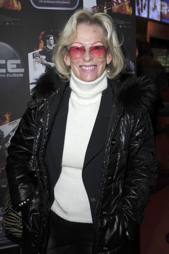 EXCLUSIF. Evelyne Leclercq assiste à la première de 'L'Echange' au Gaumont Opéra Capucines à Paris, France, le 24 janvier 2013. Photo par Aurore Marechal/ABACAPRESS.COM