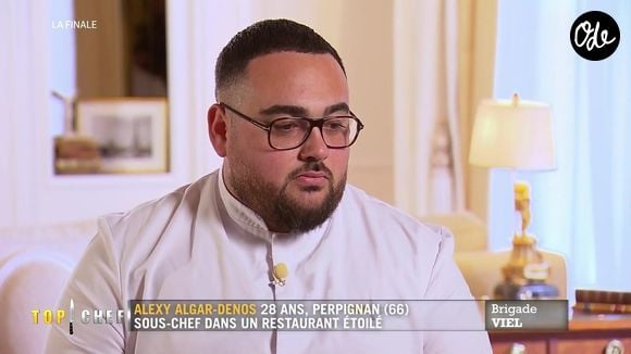 Alexy, finaliste de "Top Chef", s'est incliné face à la gagnante Viviana.