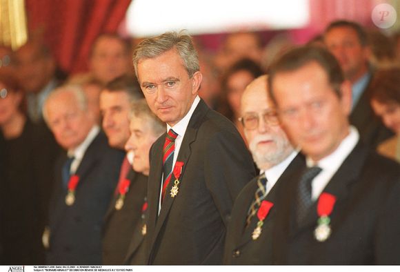 Bernard Arnault à l'Elysée