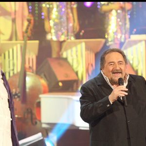 Patrick Sébastien et Richard Anthony – émission Les années bonheur, diffusée le 20 décembre sur France 2.
Cyril Moreau / Bestimage