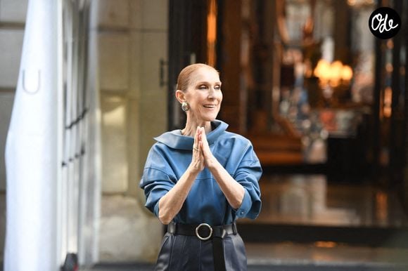 Céline Dion quitte l'hôtel Le Royal Monceau, à Paris, en France, le 5 septembre 2026. Photo de Florian Poitout/ABACAPRESS.COM