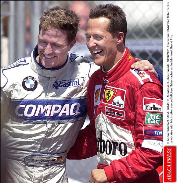 26443-13. Grand Prix de Formule 1 du Canada : Ralf & Michael Schumacher.