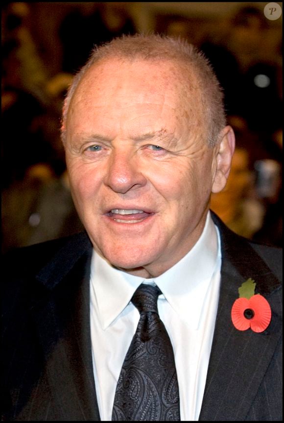 Anthony Hopkins à Londres.